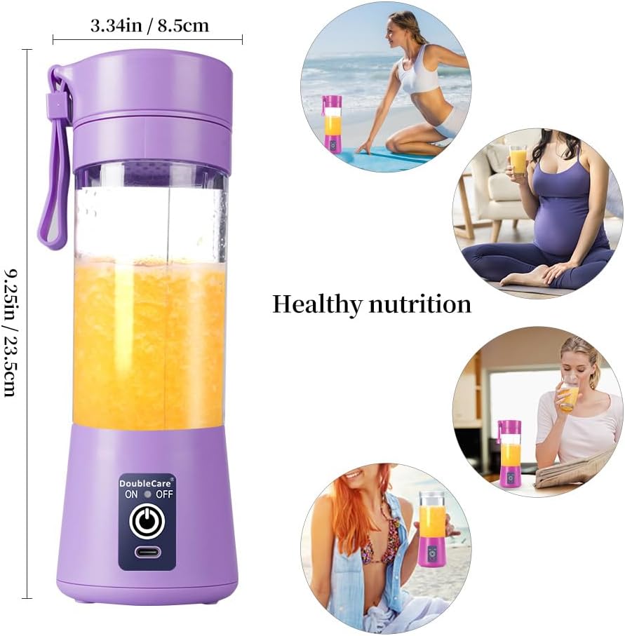 Electric Juicer for Smoothies & Shakes | 6-Blade Mixer