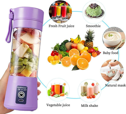 Electric Juicer for Smoothies & Shakes | 6-Blade Mixer