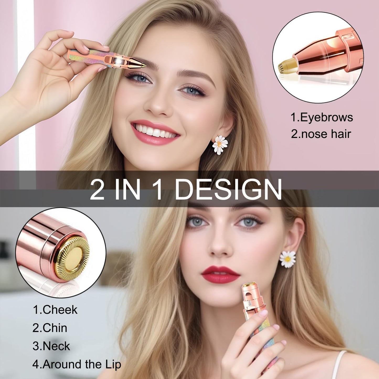 Mini Eyebrow Trimmer for Women