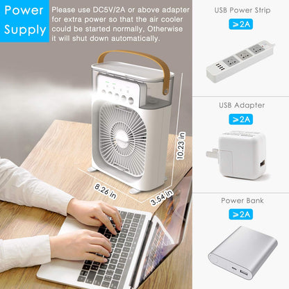Mini Water Spray Mini Cooler with ice