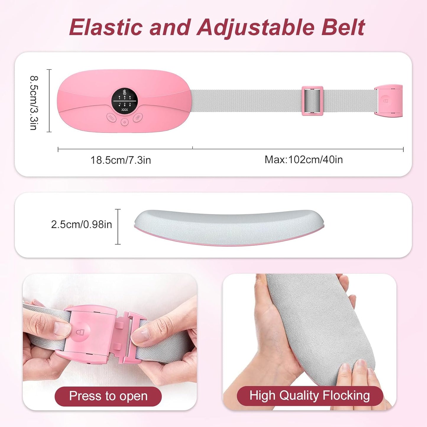 Portable Heating Pad for Period Cramps