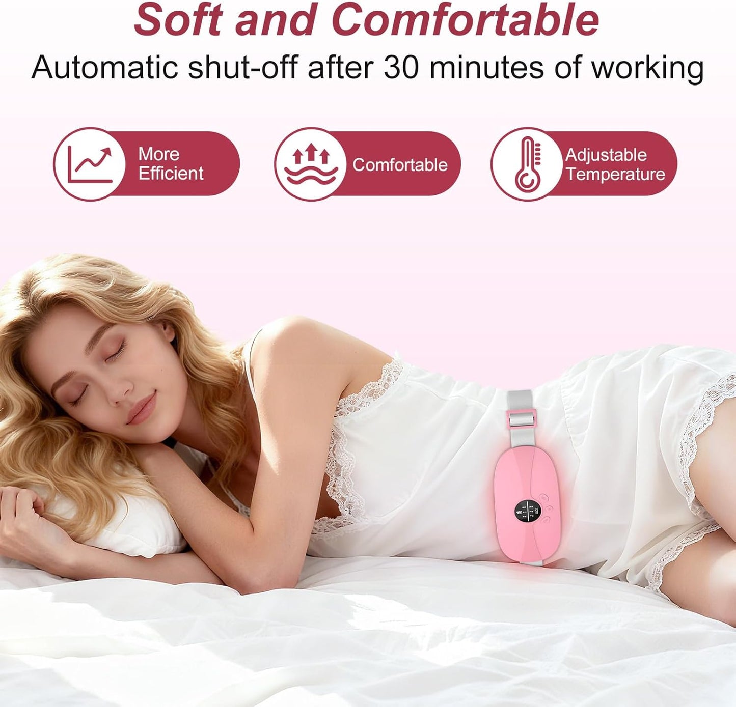 Portable Heating Pad for Period Cramps