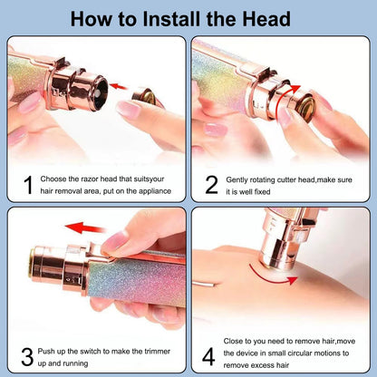 Mini Eyebrow Trimmer for Women
