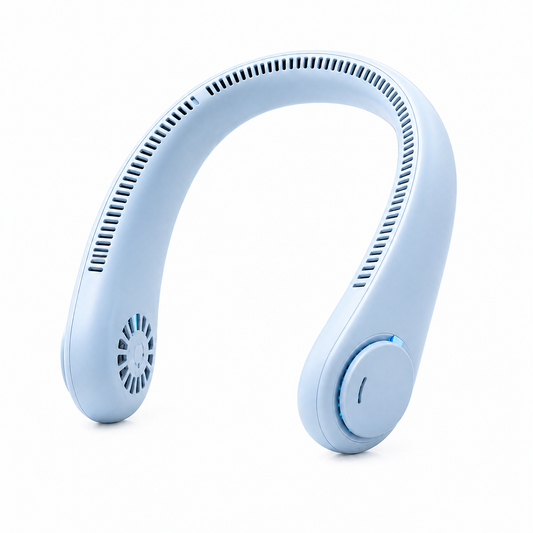 Rechargeable Leafless Hanging Neck Fan