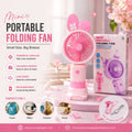 Mini Rechargeable Fan – Folding, Portable Handheld Mini Fan