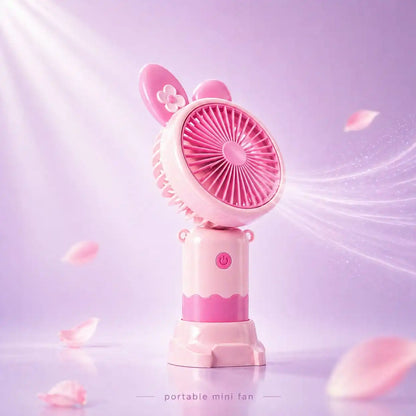 Foldable Rechargeable Fan (Compact Travel Friendly)