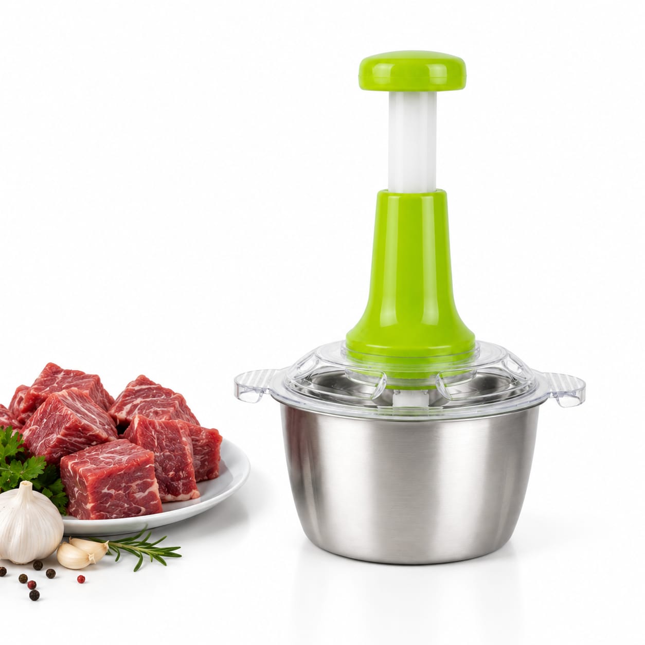 Multi-Function Hand Press Chopper